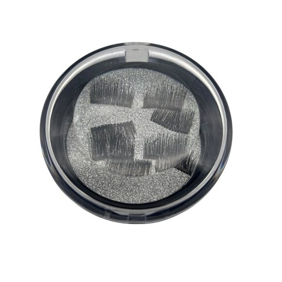 Magnetic Eyelashes Reusable No-Glue Eyelash Extensions Faux Mink in Compact Case - Picture 2 of 8